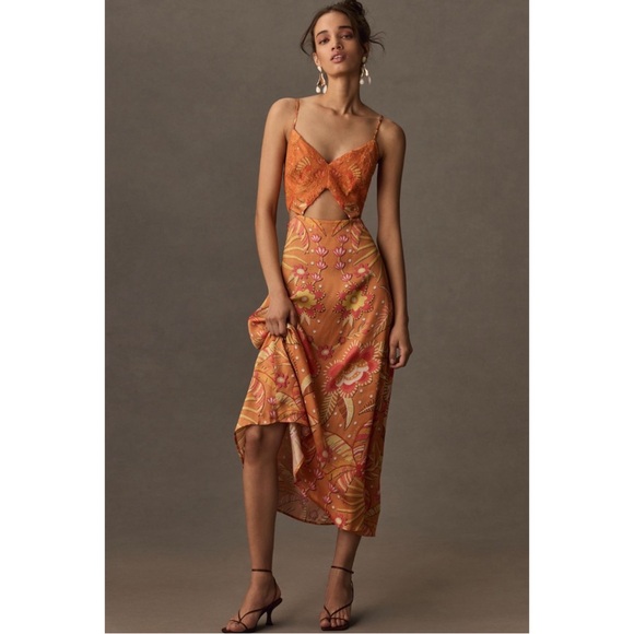 Farm Rio x Anthropologie V-Neck Cutout
Maxi Dress - Picture 1 of 9